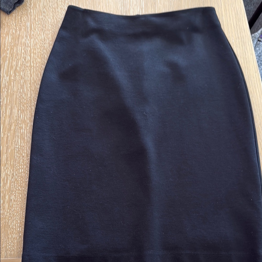 Lavender Brown Black Knee-Length Pencil Skirt